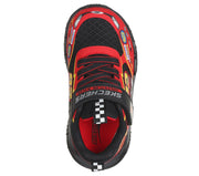 Skechers 402303N Boys Trainer-Black/Red