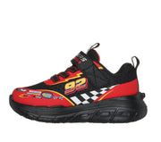 Skechers 402303N Boys Trainer-Black/Red