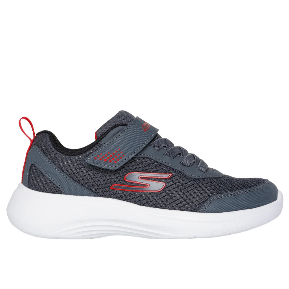 Skechers 403615L Boys Trainer-Charcoal