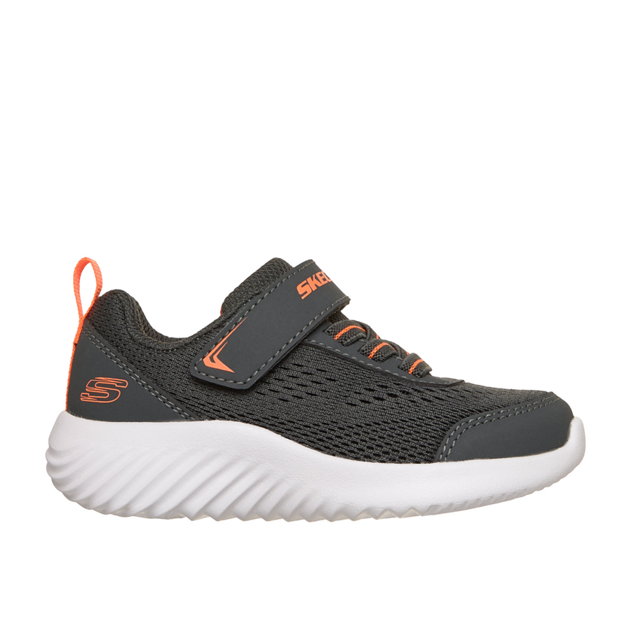 Skechers 403905n Boys Trainer-Charcoal