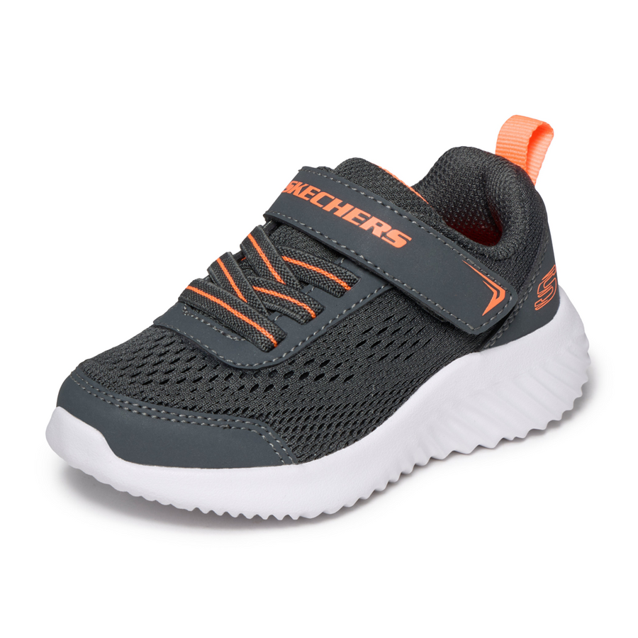 Skechers 403905n Boys Trainer-Charcoal