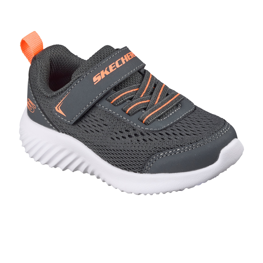 Skechers 403905n Boys Trainer-Charcoal