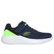 Skechers 403908N Boys Trainer-Navy/Lime