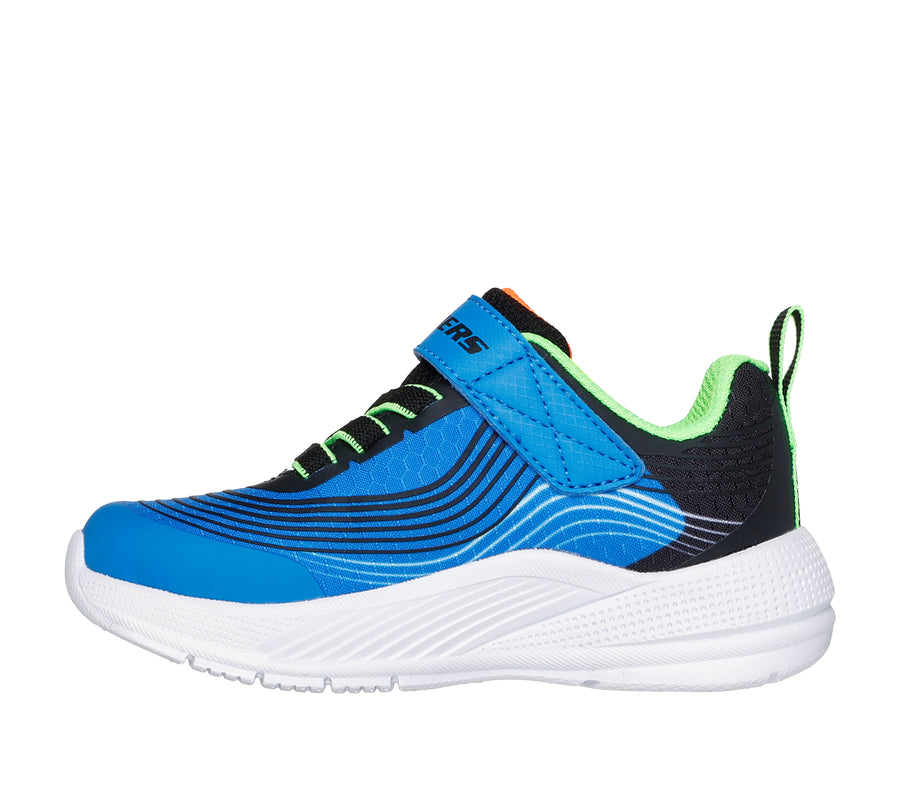 Skechers 403926N Boys Trainer-Blue/Lime