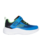 Skechers 403926N Boys Trainer-Blue/Lime