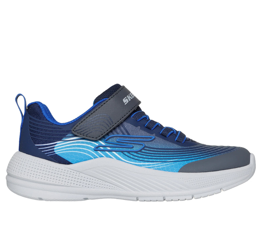 Skechers 403926l Boys Trainer-NAVY/BLUE