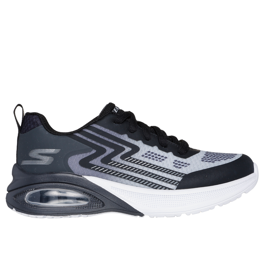 Skechers 403935L Boys Trainer-Black/Charcoal