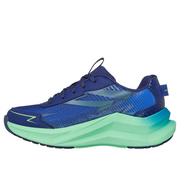 Skechers 404023L Boys Trainer-Navy/Lime