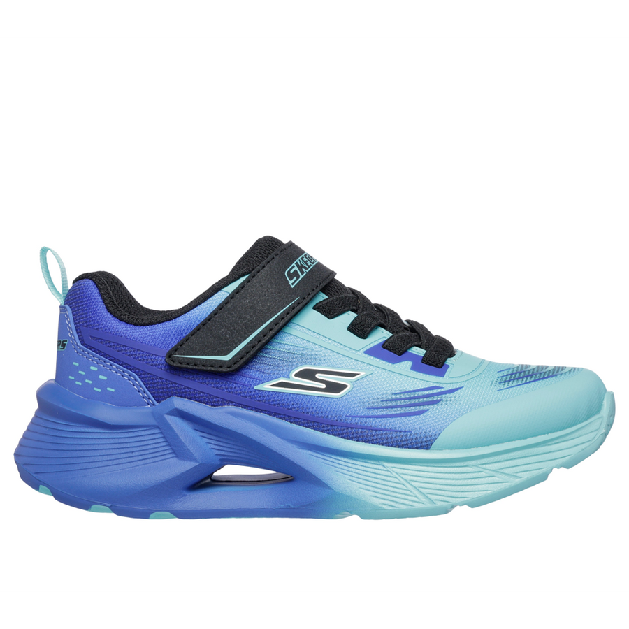 Skechers 404040l Boys Trainer-Blue Multi