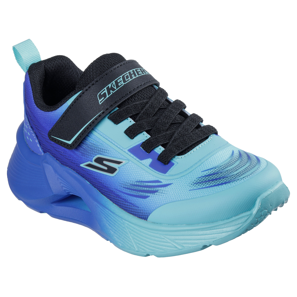 Skechers 404040l Boys Trainer-Blue Multi