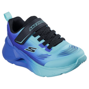 Skechers 404040l Boys Trainer-Blue Multi