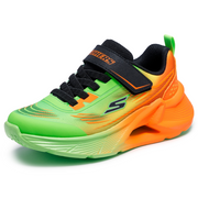 Skechers 404040l Boys Trainer-Green Multi