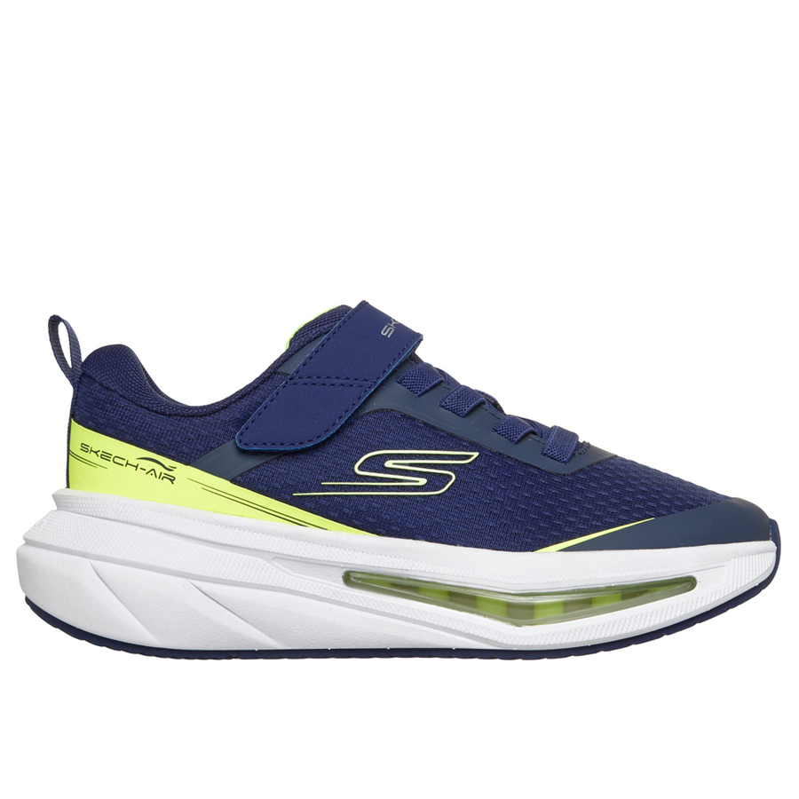 Skechers 404095l Boys' Trainer-Navy Multi