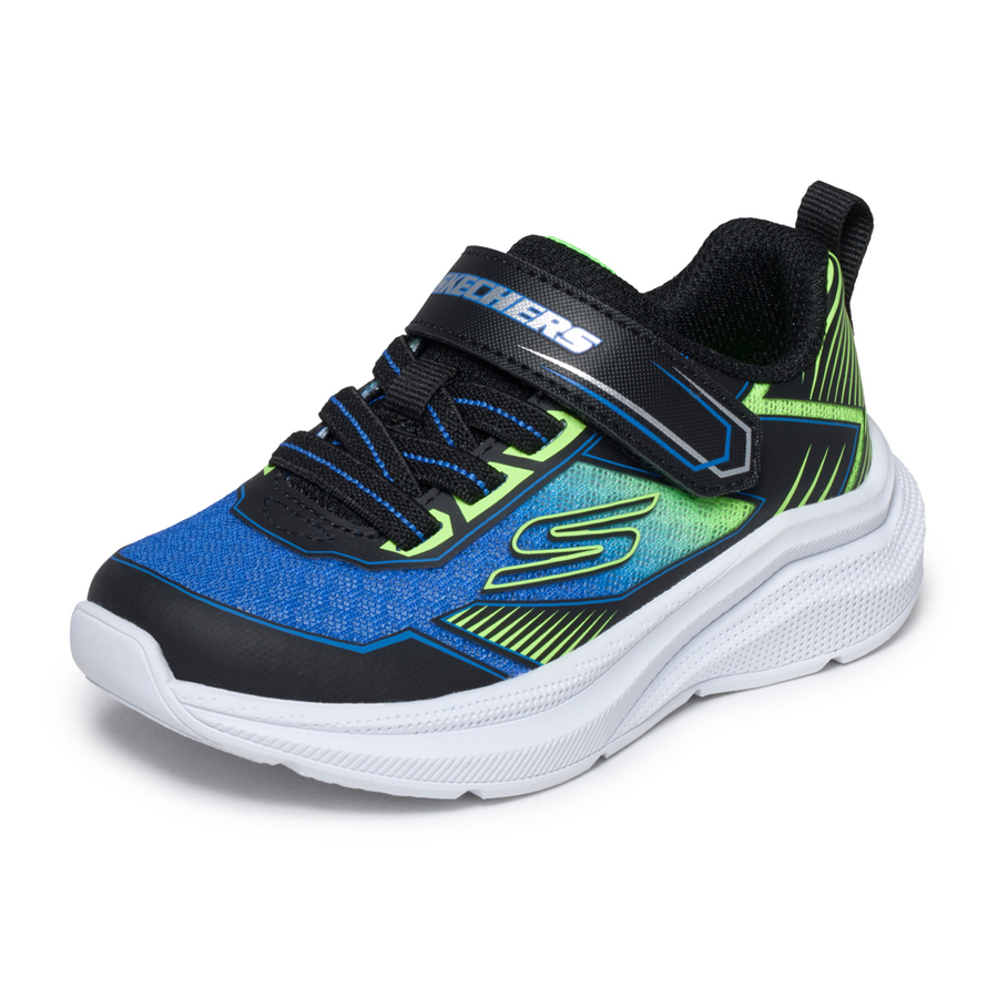 Skechers 404127n Boy's Trainer-Blue/Lime