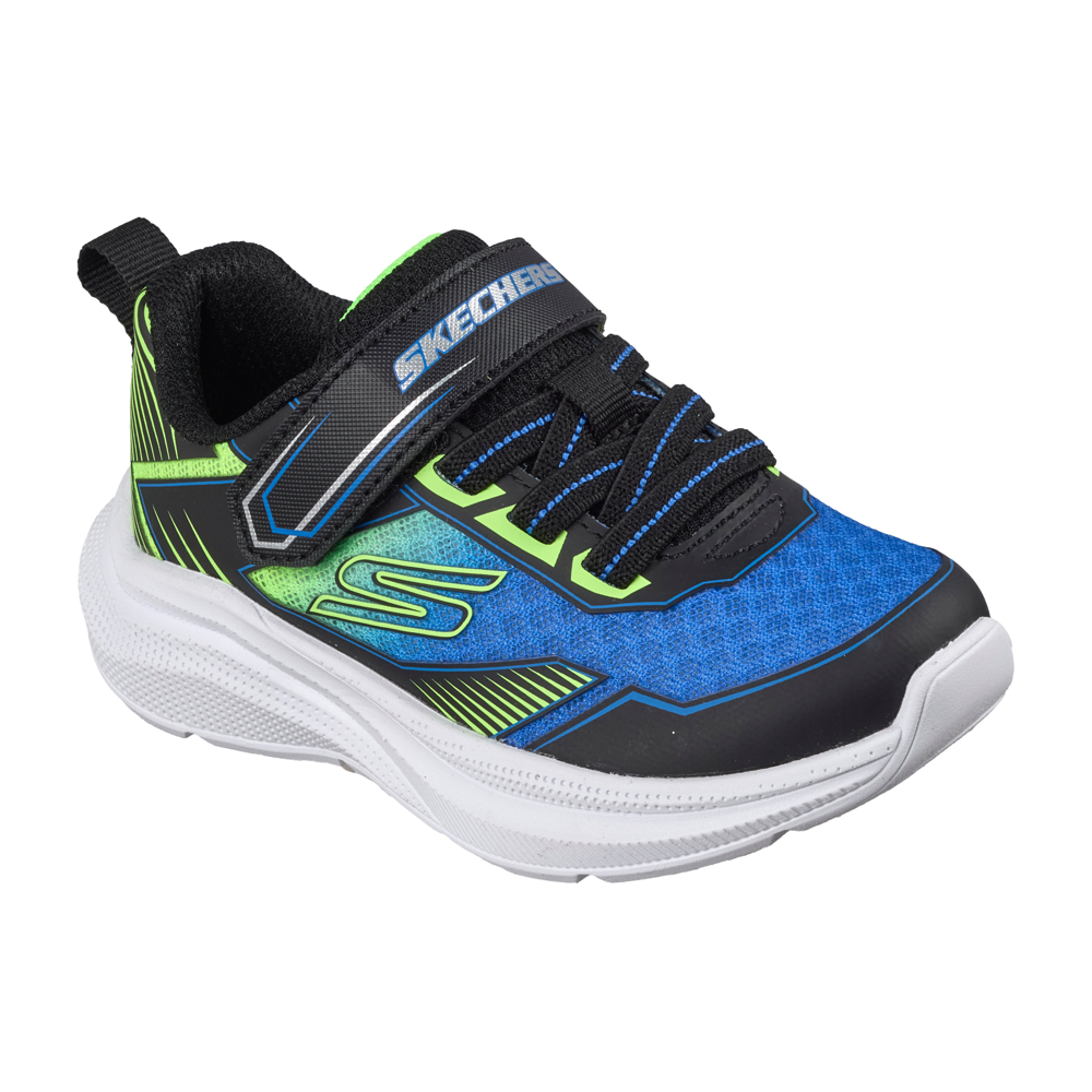 Skechers 404127n Boy's Trainer-Blue/Lime