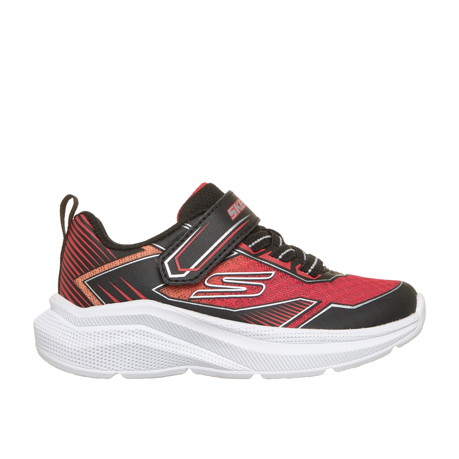 Skechers 404127n Boy's Trainer-Black/Red