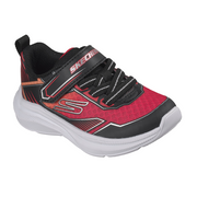 Skechers 404127n Boy's Trainer-Black/Red