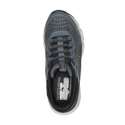 Skechers 404203l Boys Trainer-Charcoal/Black