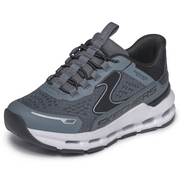Skechers 404203l Boys Trainer-Charcoal/Black