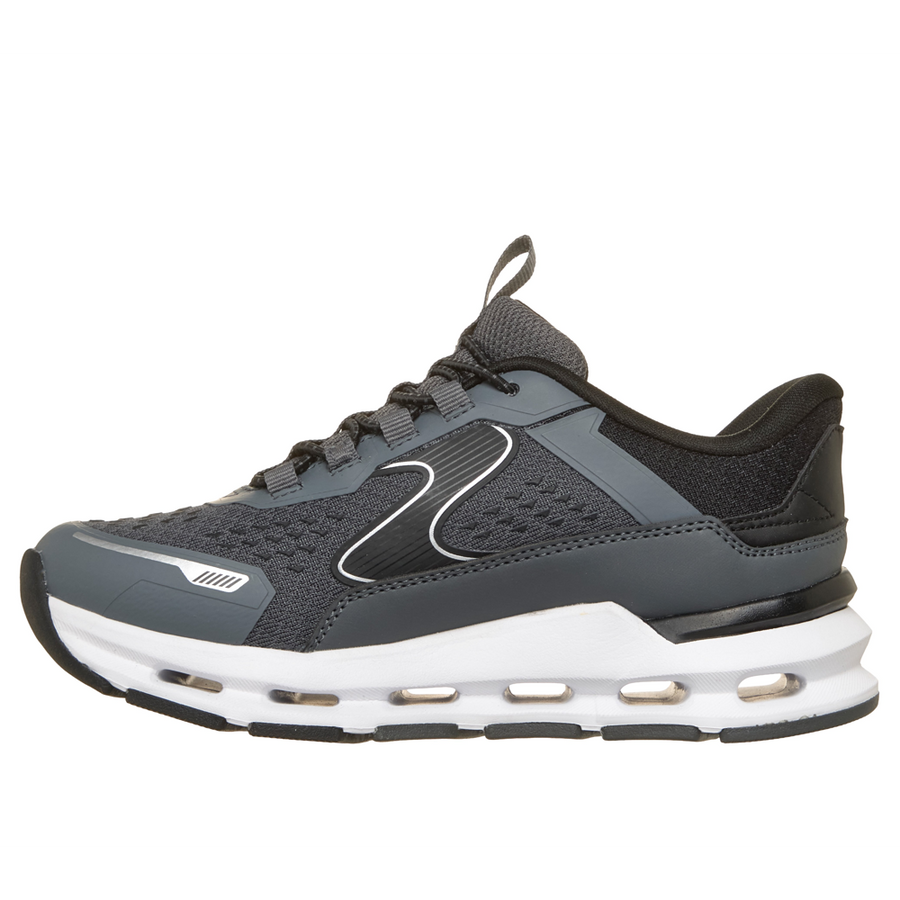 Skechers 404203l Boys Trainer-Charcoal/Black