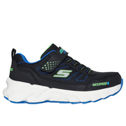 Skechers 406334l Boys Trainer-Black/Blue