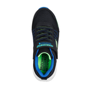 Skechers 406334l Boys Trainer-Black/Blue
