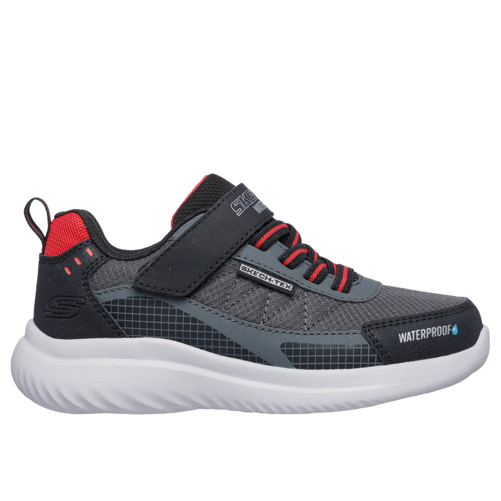 Skechers 406341L Boys Trainer-Black/Charcoal