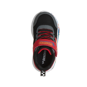 Skechers 407312n Boys Trainer-Black/Red
