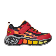 Skechers 407632nc Boys Trainer-Red/Black