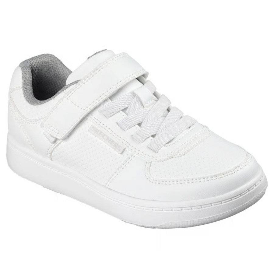 Skechers 418032l Boys Trainer-White