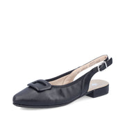 Rieker 43150 Ladies' Shoes-Black