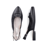 Rieker 43150 Ladies' Shoes-Black