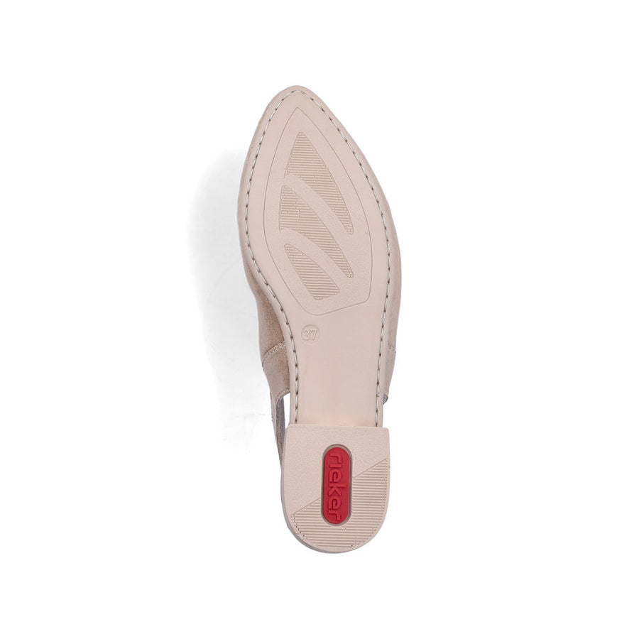 Rieker 43150 Ladies' Shoes-Gold
