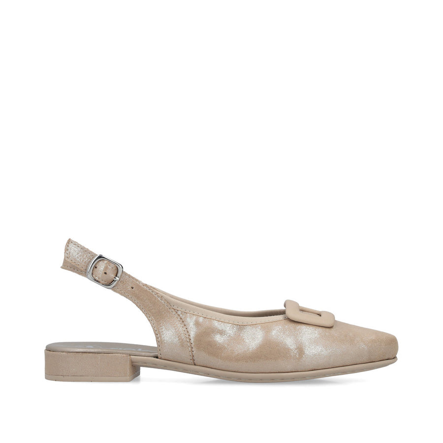 Rieker 43150 Ladies' Shoes-Gold