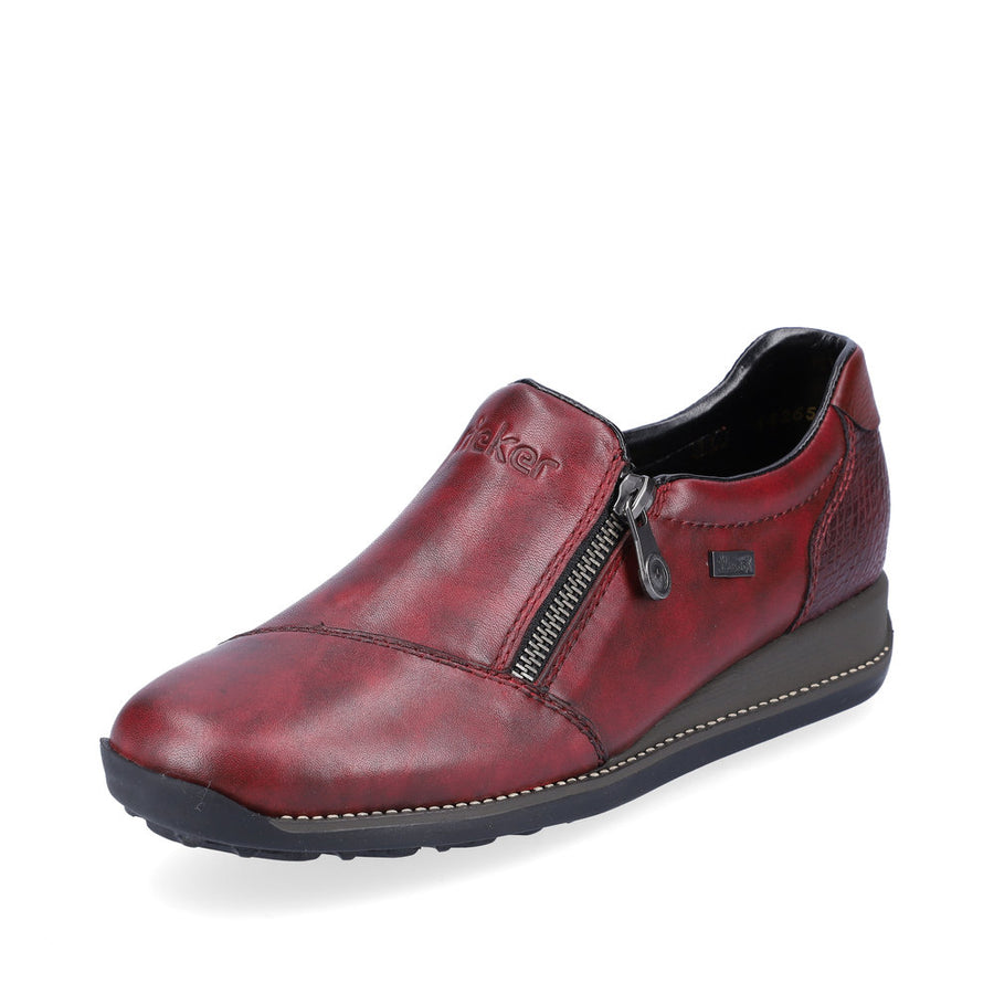 Rieker 44265-2 Shoes-Bordo