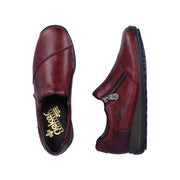 Rieker 44265-2 Shoes-Bordo