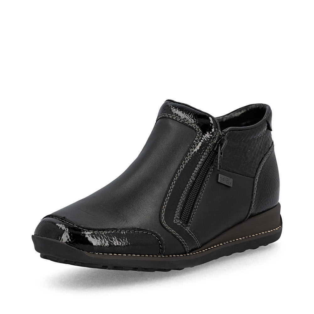 Rieker 44278-00 Ankle Boot-Black