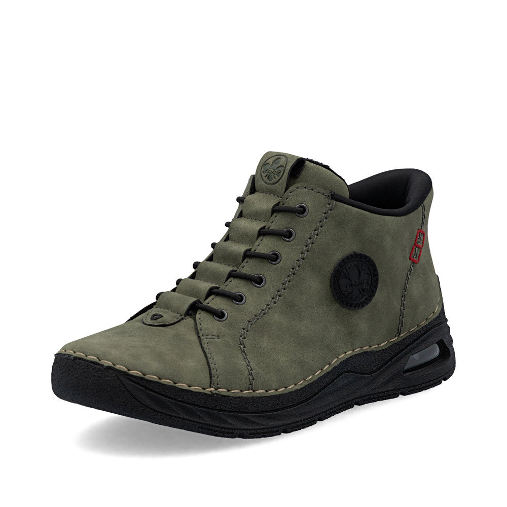 Rieker 44550-54 Ankle Boots-Khaki