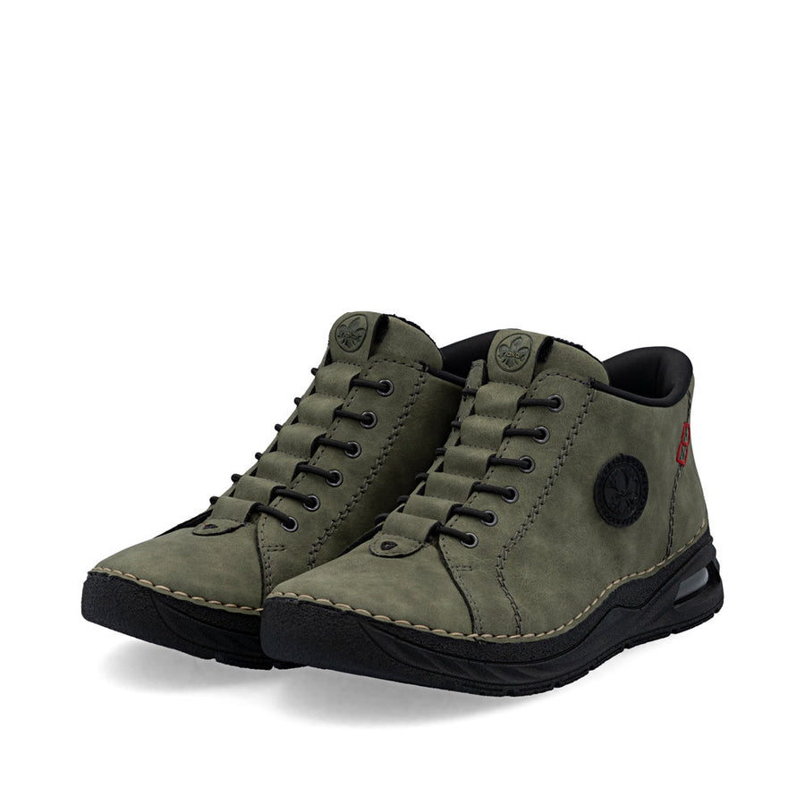 Rieker 44550-54 Ankle Boots-Khaki