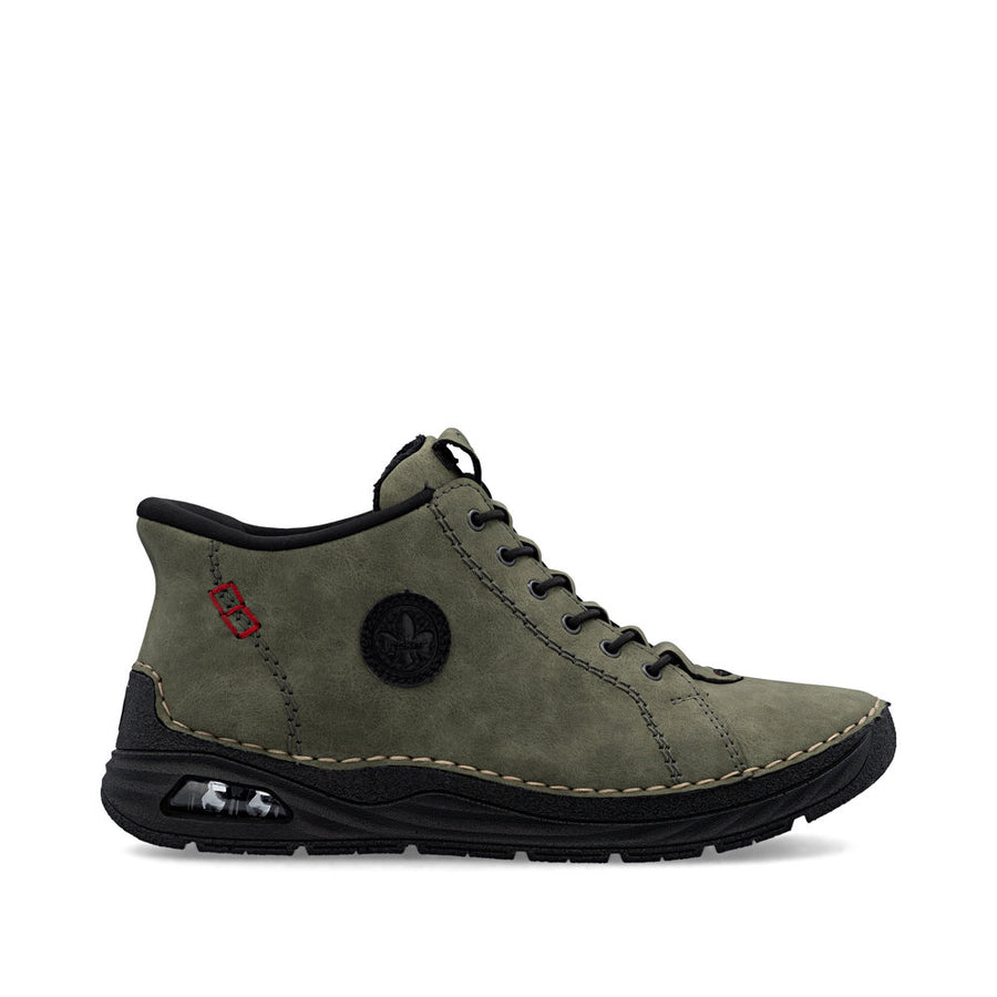 Rieker 44550-54 Ankle Boots-Khaki