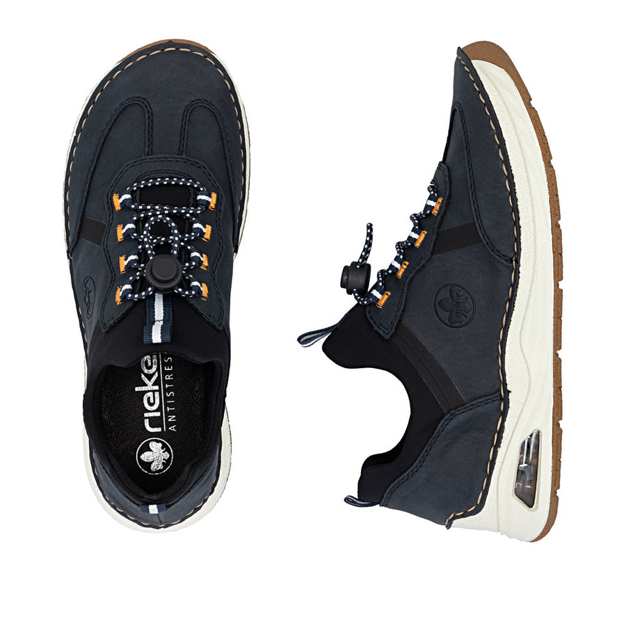 Rieker 44551-14 Shoe-Navy