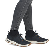 Rieker 44551-14 Shoe-Navy