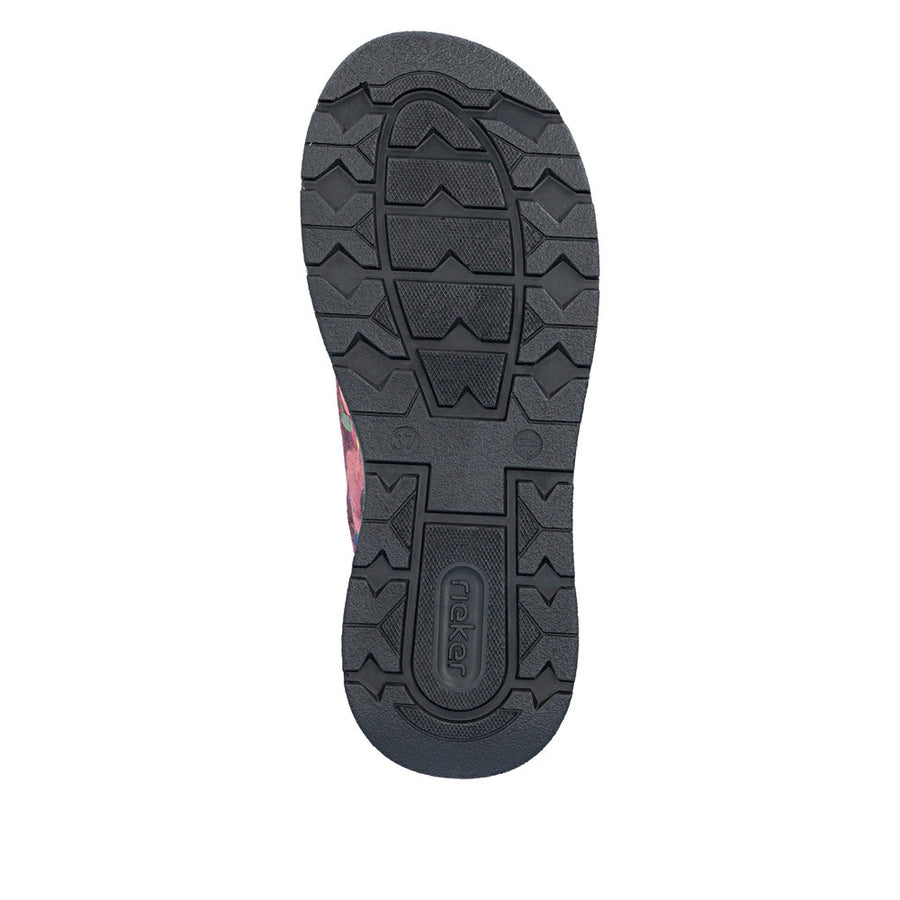 Rieker 44569-90 Ladies' Shoes-Red Multi