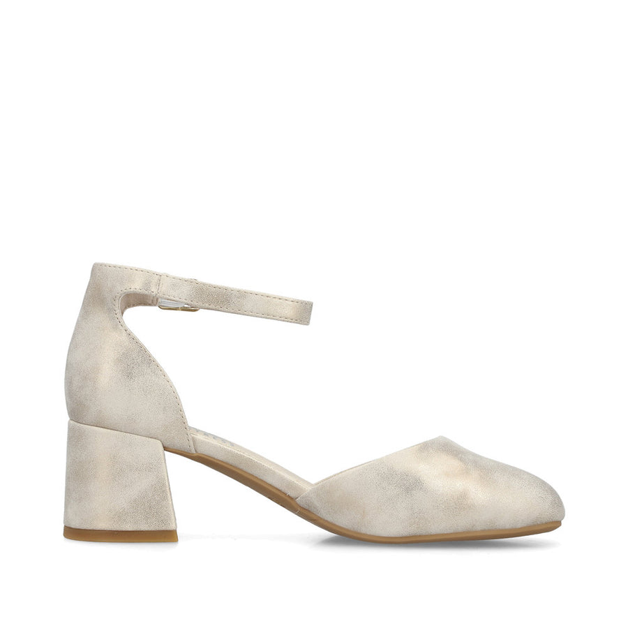 Rieker 44762 Ladies' Shoes-Gold