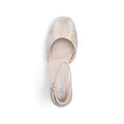 Rieker 44762 Ladies' Shoes-Gold