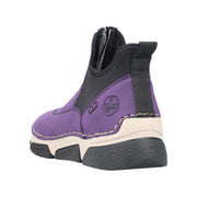 Rieker 45953 Ankle Boot-Purple