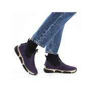 Rieker 45953 Ankle Boot-Purple