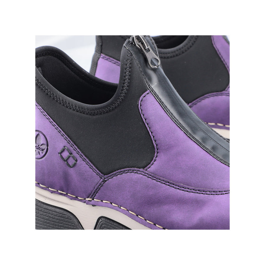 Rieker 45953 Ankle Boot-Purple