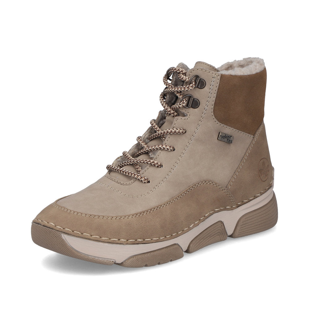 Rieker 45956-64 Ankle Boots-Taupe Multi