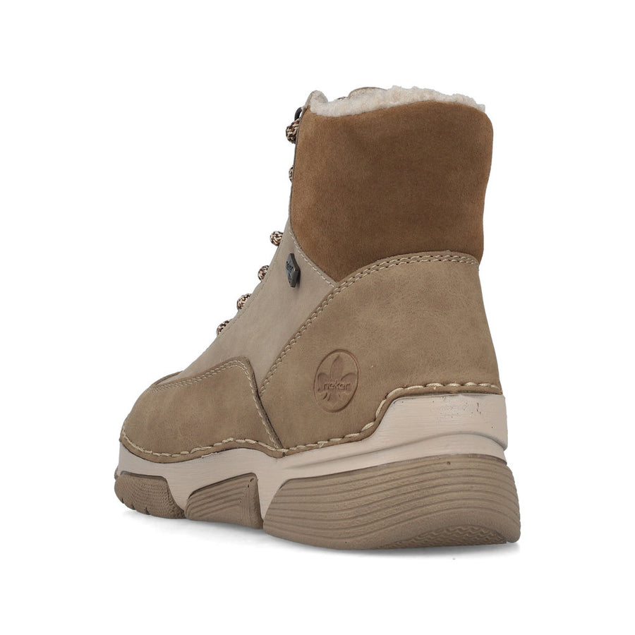 Rieker 45956-64 Ankle Boots-Taupe Multi